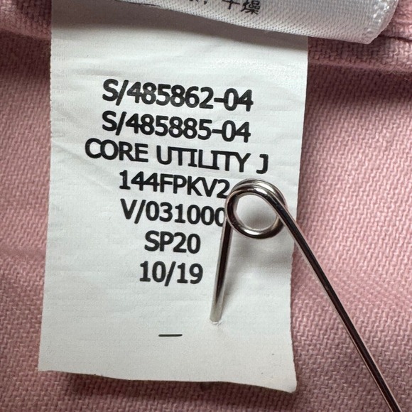 GAP Utility Jacket Lightweight Drawstring Waist Pink Coat Women's XS - Picture 3 of 10